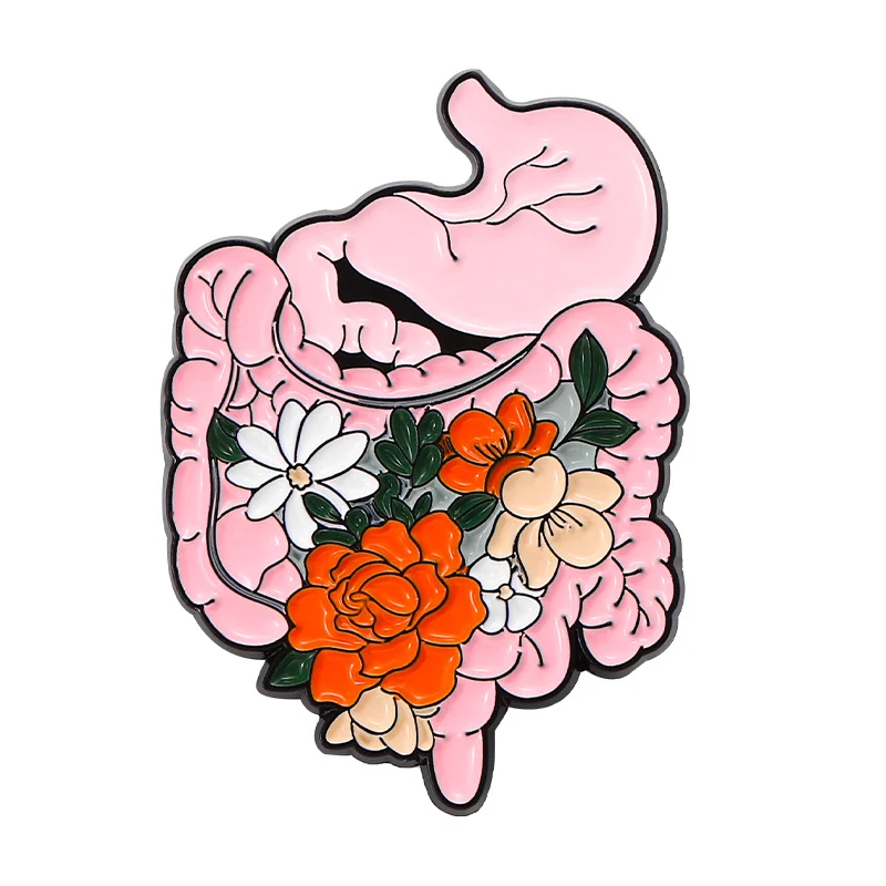 Title 5, Broche cerebral metálico com osso, peito e pulmão
