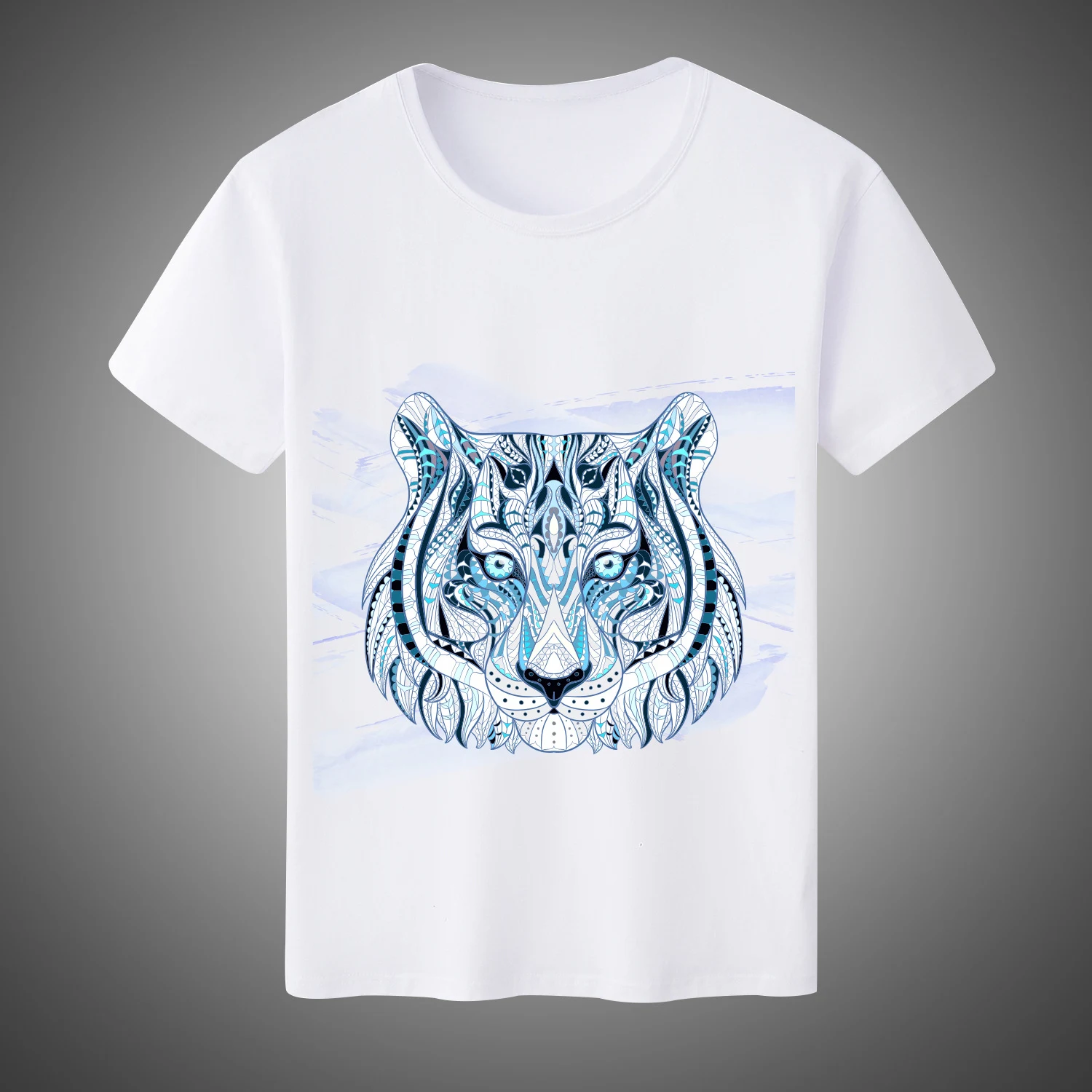 Title 4, T-shirt uomo manica corta in cotone stampato. C...