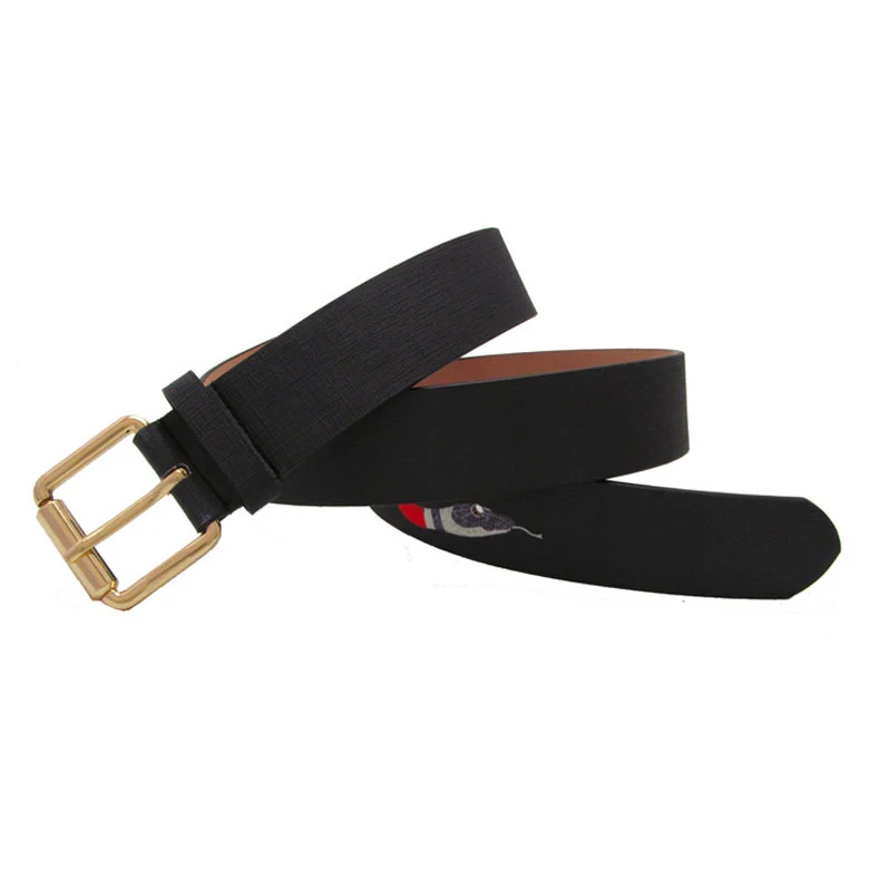 Title 3, Mens leather snake belt, a stylish accessory. ...