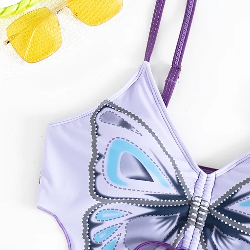 Title 5, European and American Sexy Style Butterfly Biki...