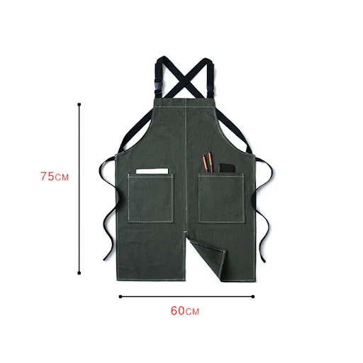 Title 1, Cowboy Apron Korean Style for Barista and Tea S...