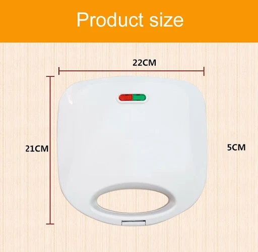 Title 1, 220V White Double-sided Breakfast Sandwich Make...