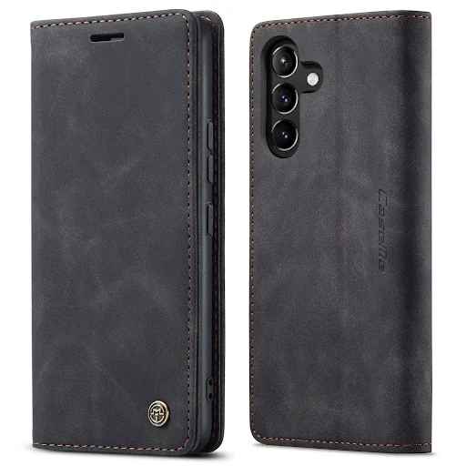 Title 17, Phone Case A25 Drop-resistant Bracket Leather C...