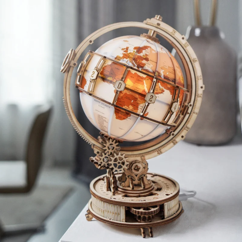Title 8, Wooden Astronomical Geographer Telescope D Thre...