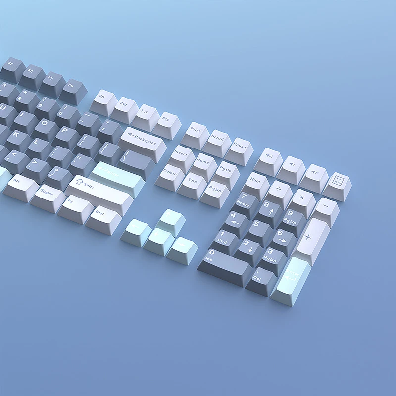 Title 6, Mechanical Keyboard Keycaps Combination of Thre...