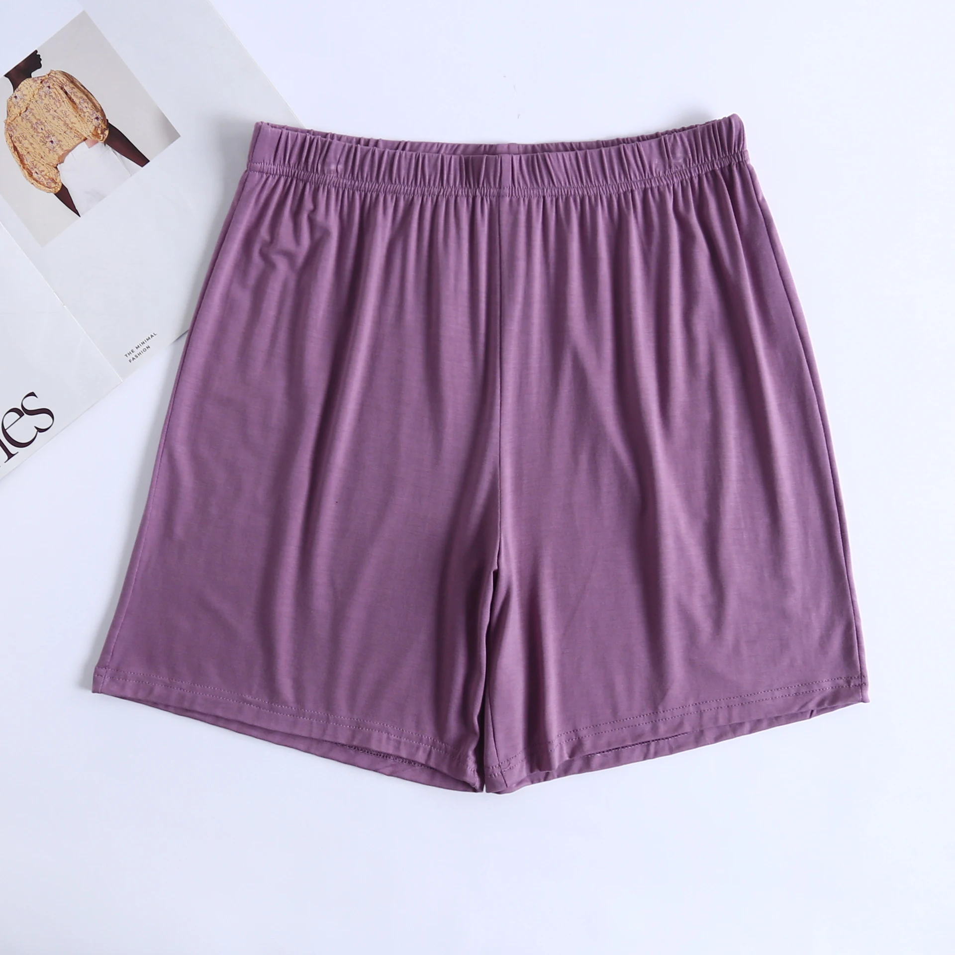Dames loszittende casual sport oversized shorts, comfortabel en stijlvol voor sport en vrije tijd. Perfect voor warme dagen. — foto 24
