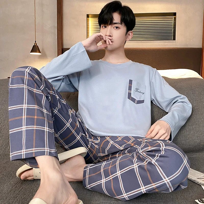 Thin Long Sleeve Loose Plus Size Homewear Suit offers ultimate comfort. Perfect for lounging at home, providing a relaxe — photo 11