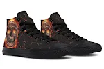 Printed Couple High-top Canvas Shoes. Show your love with these stylish and comfortable custom high-top sneakers, perfec — photo 4