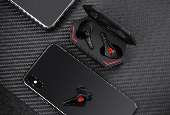 Title 5, Cuffie wireless Red Magic TWS Nubia 5GS Black S...