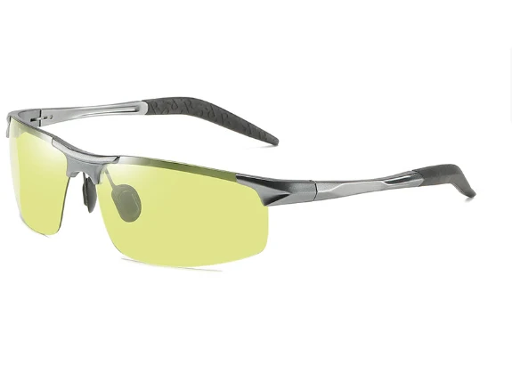 Men's Aluminum Magnesium Fashionable Polarized Sunglasses provide superior UV protection and clarity, perfect for drivin — photo 18
