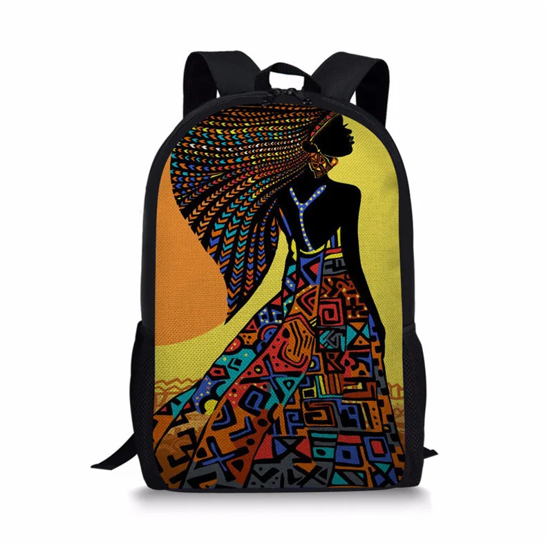 Title 3, Mochila escolar infantil estilo africano vibran...