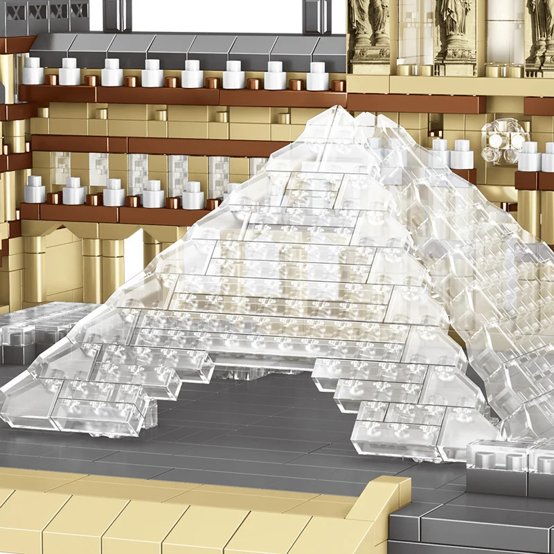Louvre Miniature Diamond Small Particle Mosaic Building Block Create stunning micro-mosaic art, fosters creativity and f — photo 3