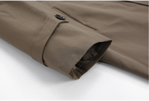 Title 8, Double Breasted Trench Coat for Men, Mid Length...