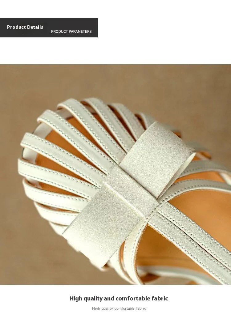 Title 6, Römische Damen Sandalen mit klobigem Absatz, ho...