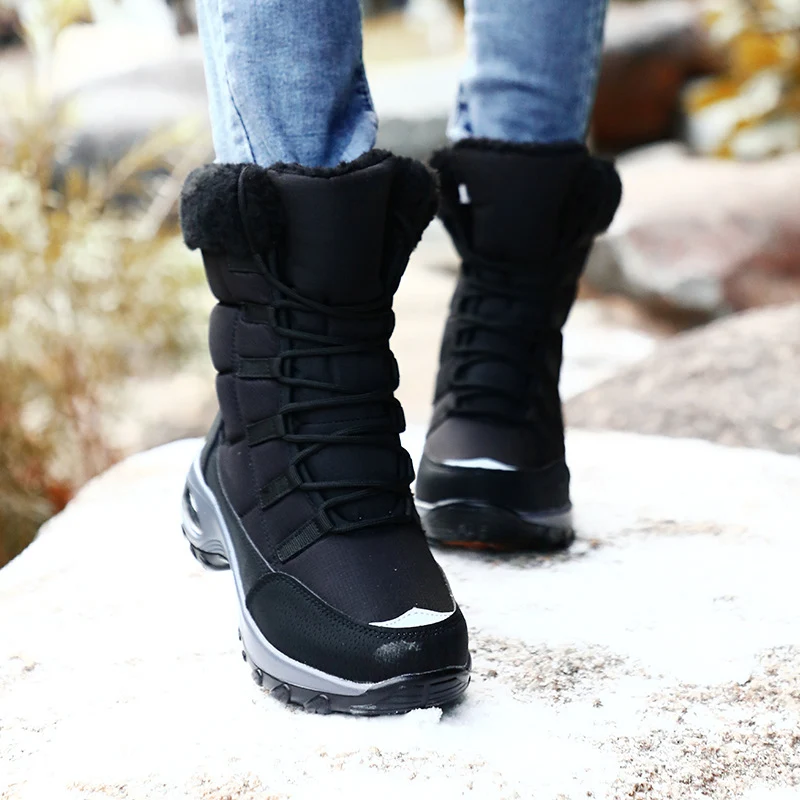 Title 2, Large Size Womens Cotton Shoes and Velvet High...