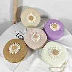 Bolsa de palha simples personalizada para mulheres — foto 1