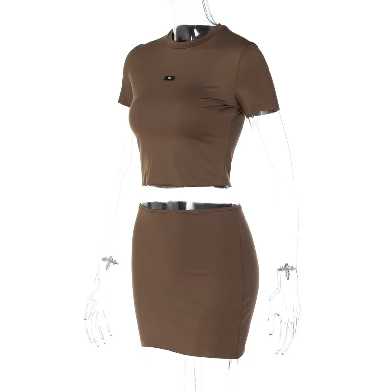 Women's Top Slim Fit Short Skirt Suit Stylish and comfortable, perfect for professional or casual wear. Flattering fit f — photo 7