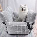 Gray Plaid Large