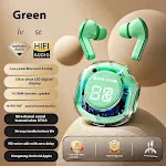 Auricolari Bluetooth wireless a conduzione ossea con gancio per l'orecchio e display a colori Ascolta musica e rispondi alle chiamate con comodità e stile — foto 22