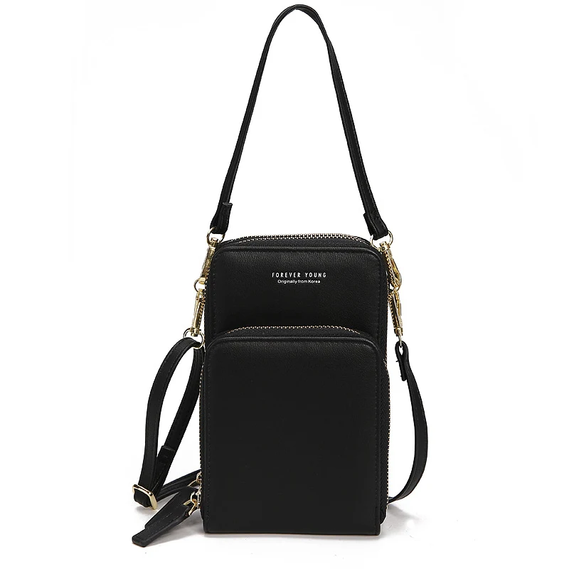 Bolsa Diagonal Feminina com Carteira Mensageiro de Grande Capacidade. Leve tudo o que precisa com estilo e praticidade. Perfeita para o dia a dia da mulher moderna. — foto 2