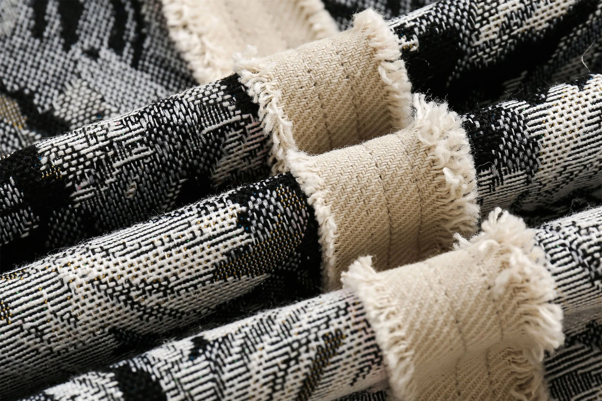 Title 15, Etnik Tarz Patchwork Kot Ceket Çift Stili Hem O...