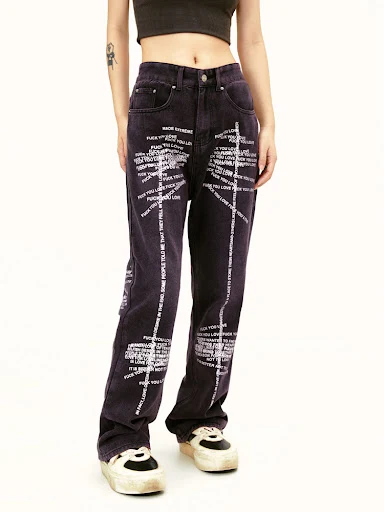 Title 8, Retro Jeans for Men and Women Fashion Brand. Vi...