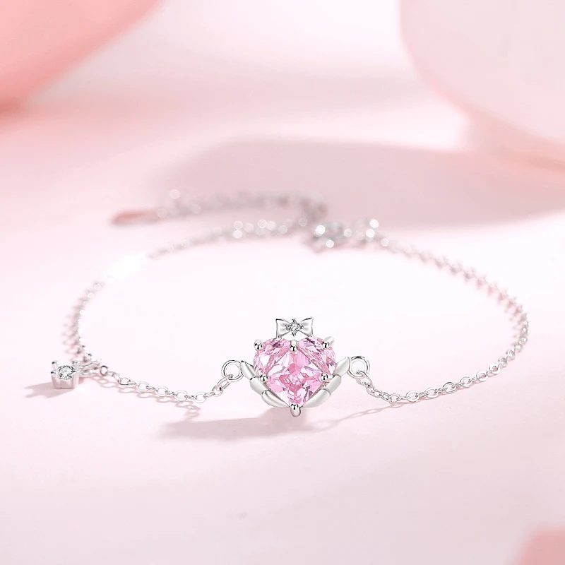 Colar Feminino Original de Prata 925 com Zircônia, Corrente de Clavícula Luxuosa e Leve, Perfeita para um Look Sofisticado e Combinável — foto 10