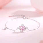 Colar Feminino Original de Prata 925 com Zircônia, Corrente de Clavícula Luxuosa e Leve, Perfeita para um Look Sofisticado e Combinável — foto 10