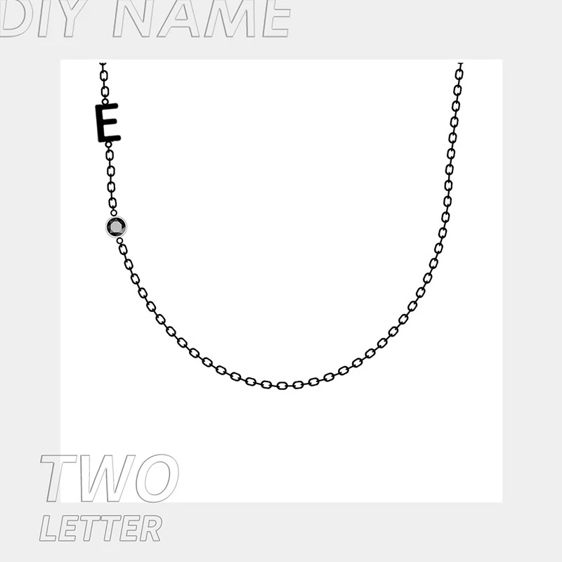 Colar com Nome 26 Letras em Aço Inox Personalizado Joia Única Presente Especial para Ela Durabilidade e Estilo Para Todas Ocasiões Sofisticação — foto 2