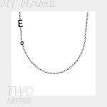 Colar com Nome 26 Letras em Aço Inox Personalizado Joia Única Presente Especial para Ela Durabilidade e Estilo Para Todas Ocasiões Sofisticação — foto 2