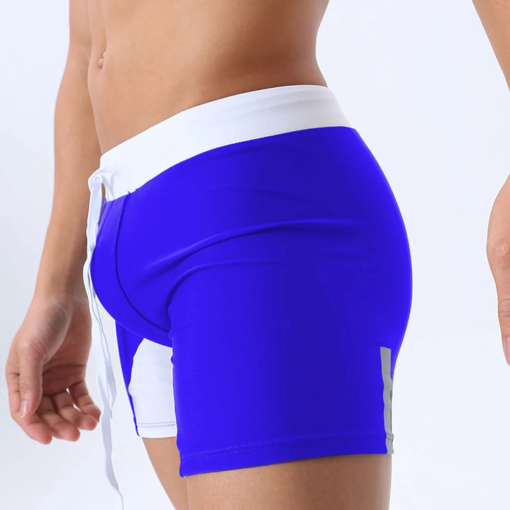 Title 9, Mens Three-point Swimming Boxer Racing Shorts ...