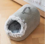 Polar Warm Cat Litter Closed Cat Sleeping Bag Large Winter Deep Sleep Cat Bed provides a cozy, warm and secure sleeping — photo 1