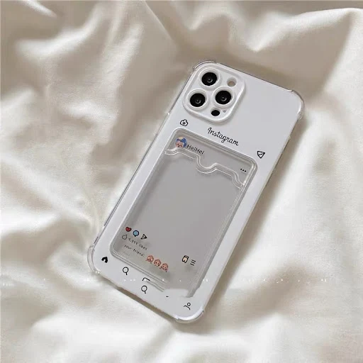 Title 3, Przezroczyste minimalistyczne etui na telefon z...
