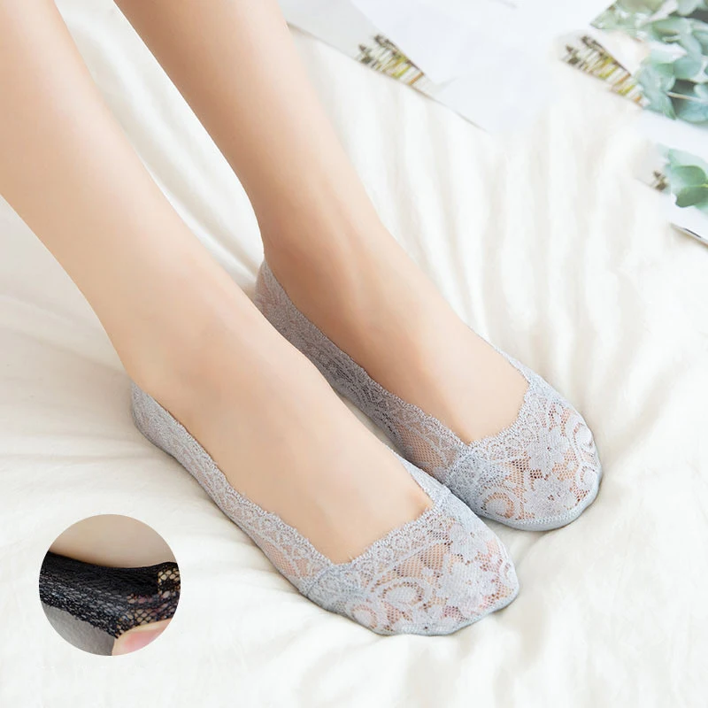 Title 22, Socks, Cotton Bottom, Low-cut Boat Socks, Mesh ...