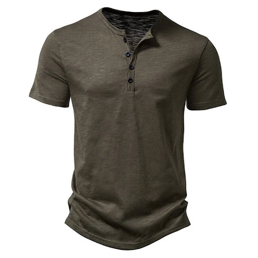 Title 6, Mens cross-border casual short-sleeved T-shirt...