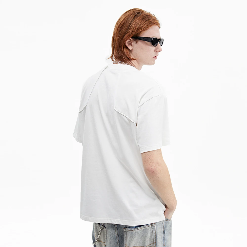 Title 16, Mens American Style Loose Short-sleeved T-shir...