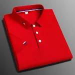 T-shirt in cotone con ricamo sul revers e maniche a mezza lunghezza, perfetto per un look casual ed elegante, comodo e fresco. — foto 9
