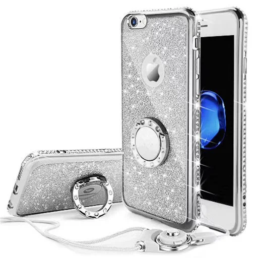 Title 5, Capa protetora completa com glitter e strass, s...