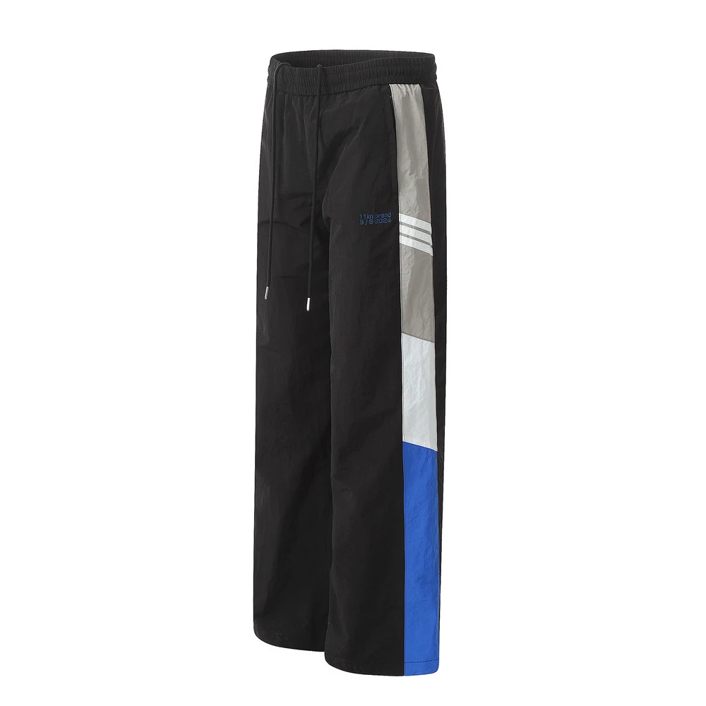 Heren sport casual broek met color blocking Comfortabel en stijlvol voor sport en vrije tijd Modern design en perfecte pasvorm Ideaal voor dagelijks gebruik — foto 9