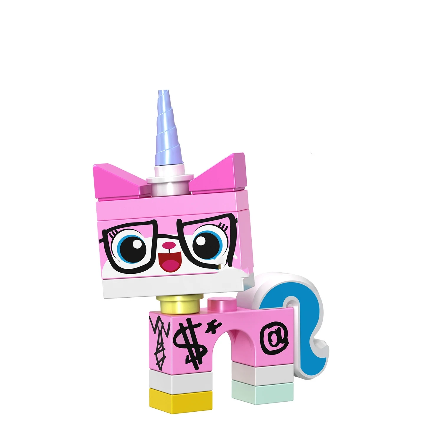 Title 2, Unicorn Cat Movie Building Blocks Create magica...
