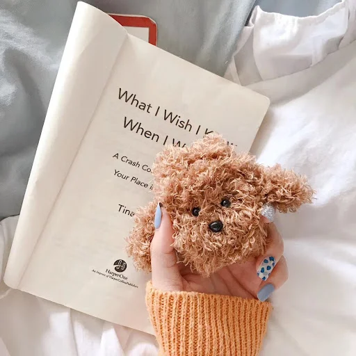 Title 3, Plush Teddy Dog Cover Wireless Bluetooth Headse...
