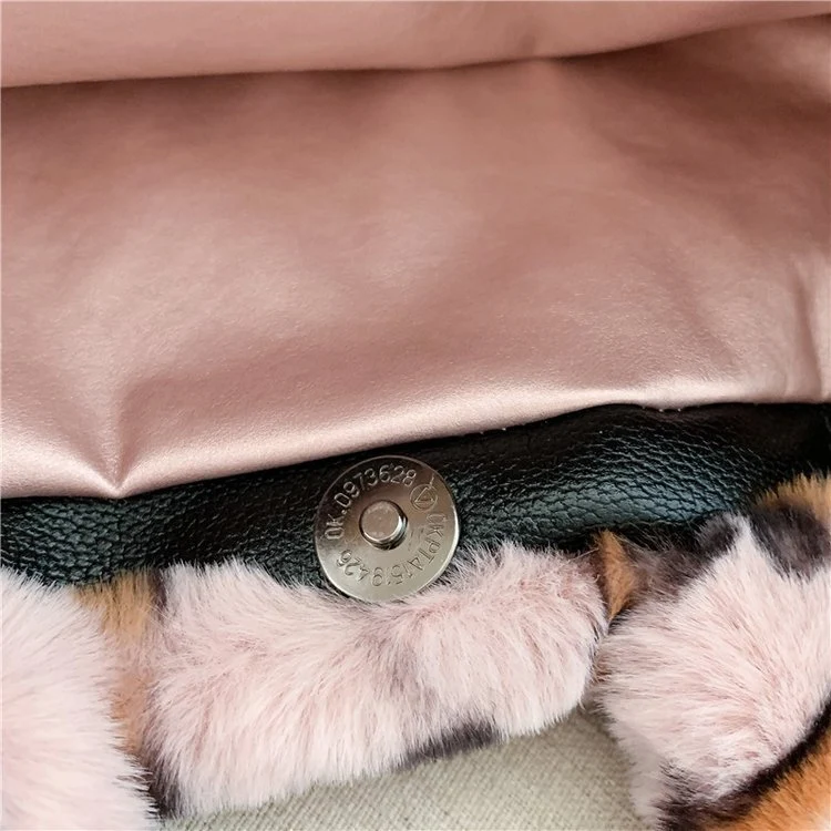 Title 36, Leopard Tote Chain Shoulder Crossbody Bag