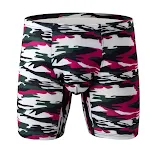 Red And White Camouflage