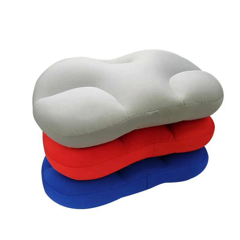 Almofada lombar ergonômica simples com partículas de espuma, design moderno e confortável, ideal para suporte da cintura e alívio de dores. — foto 5