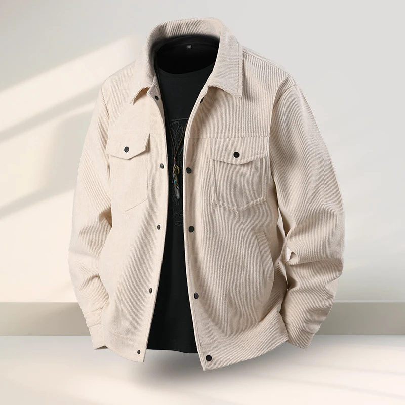 New American Ruffle Handsome Stylish Flow Sports Casual Versatile Coat. Look great and stay comfortable in this trendy, — photo 5