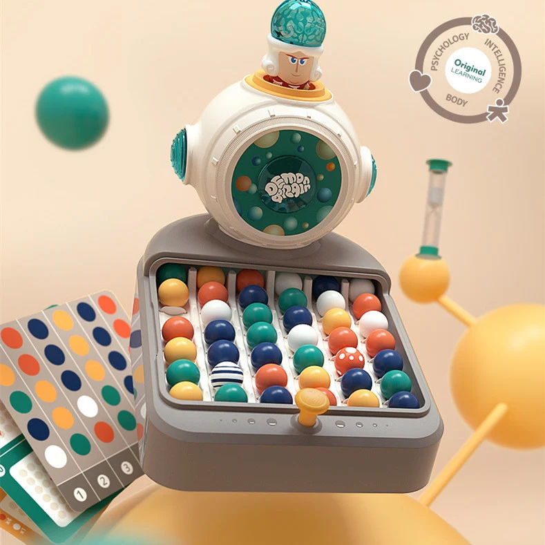 Novo brinquedo infantil de eliminação de bolas, jogo de interação pais-filhos, quebra-cabeça Montessori, treino de pensamento lógico para crianças K. — foto 3