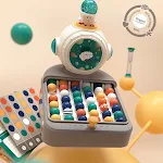 Novo brinquedo infantil de eliminação de bolas, jogo de interação pais-filhos, quebra-cabeça Montessori, treino de pensamento lógico para crianças K. — foto 3