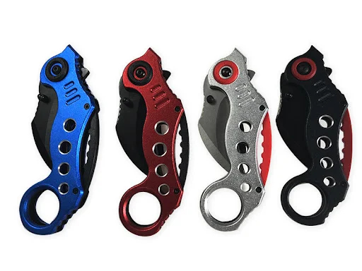 Title 6, Stainless Steel Outdoor Folding Claw Knife Dura...