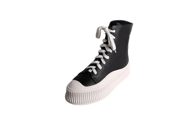 Title 2, Botas Curtas Femininas Estilo Coreano com Sola ...