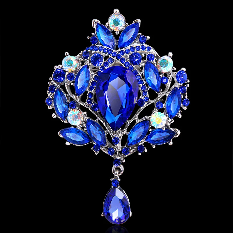 Title 2, Modieuze strass-legering kroon corsage, spranke...